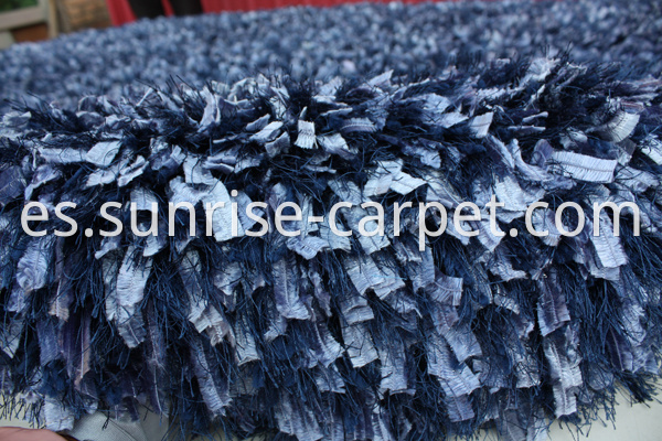 Silk Feather Elastic Mix Yarn Shaggy Rug